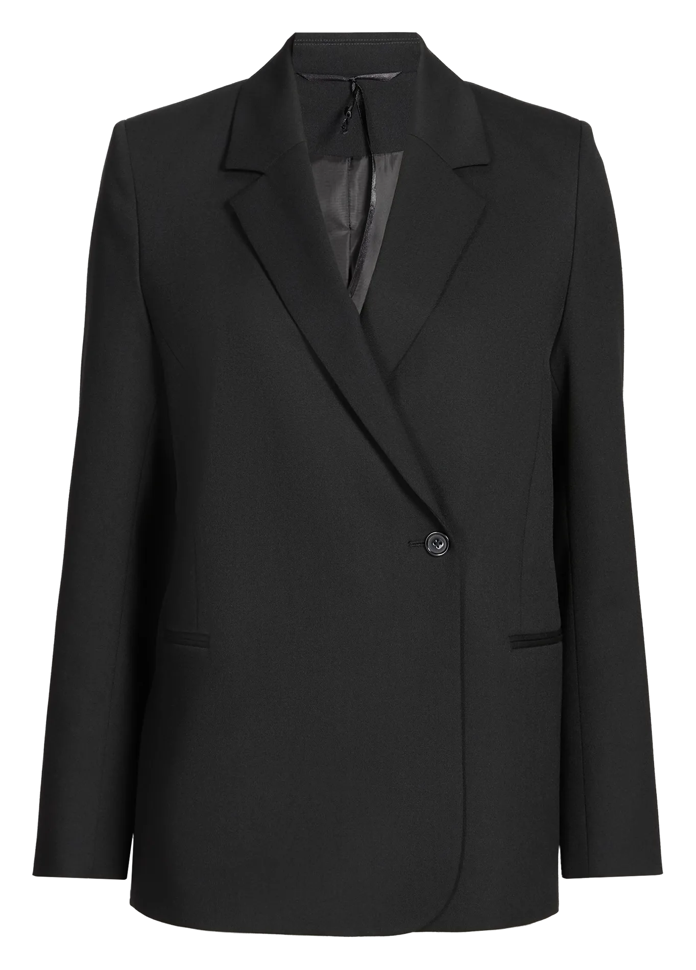 Veste tailleur boutonnage croisé unie Noir WAELA