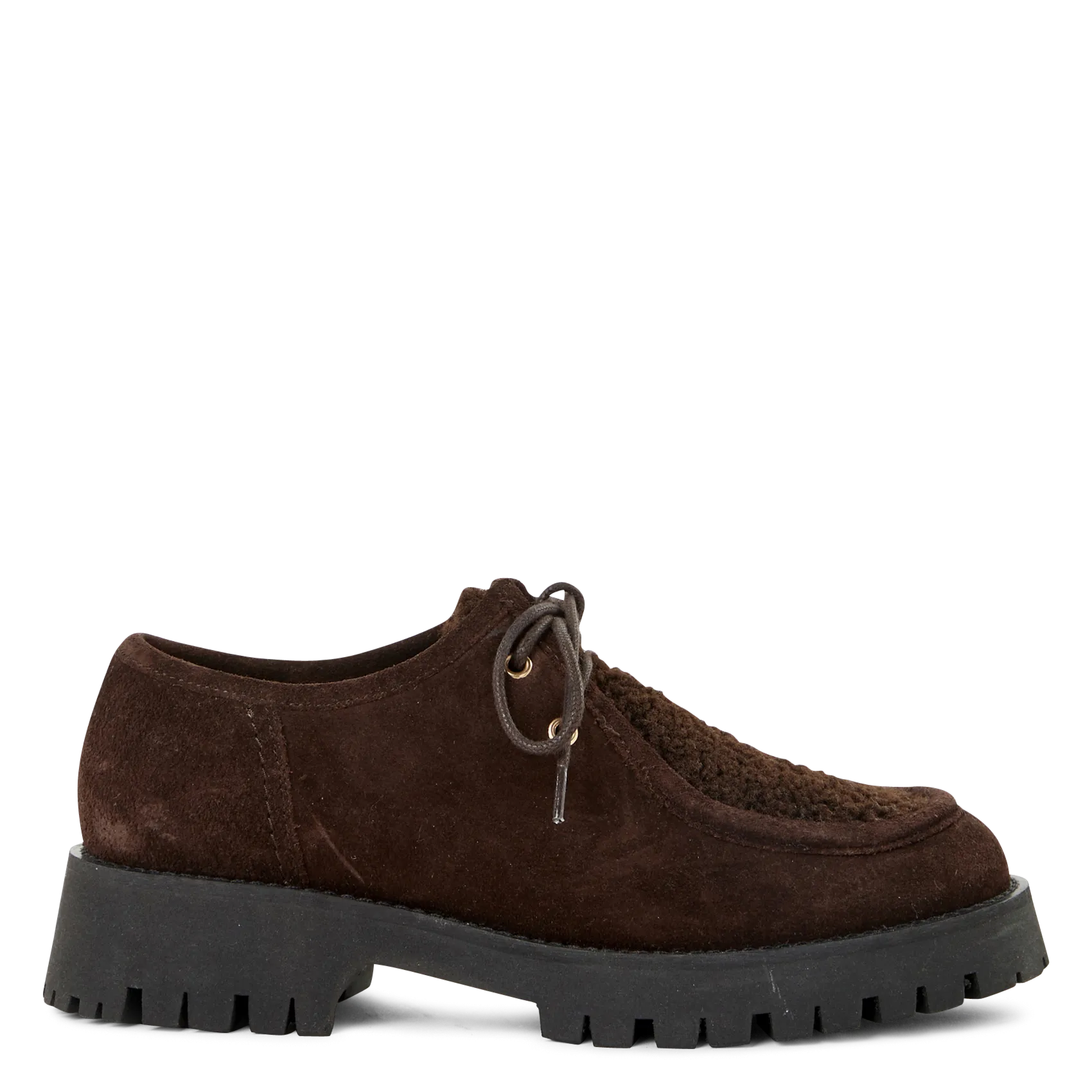 Derbies en cuir Marron BELLA