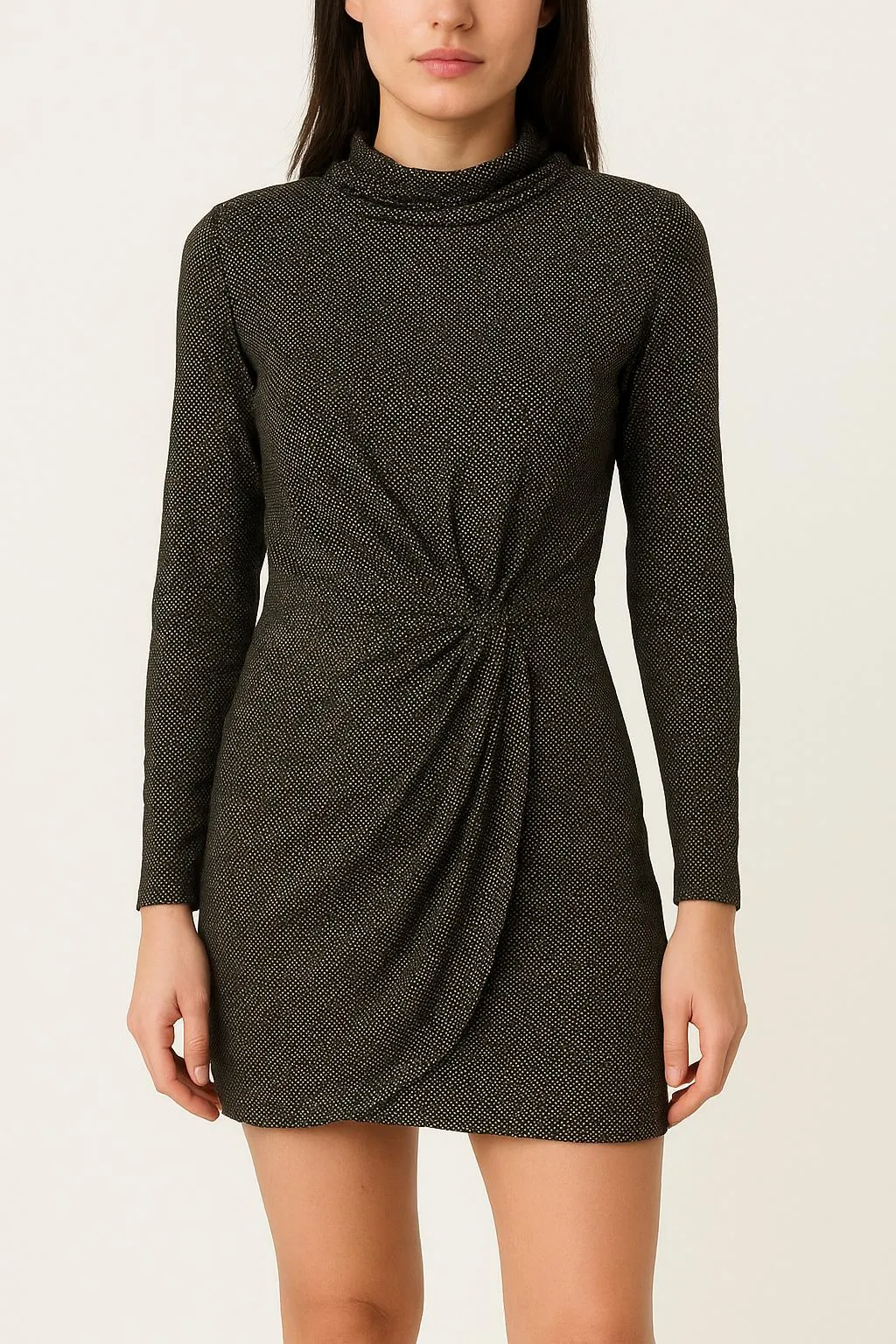 Robe courte & midi Jaune