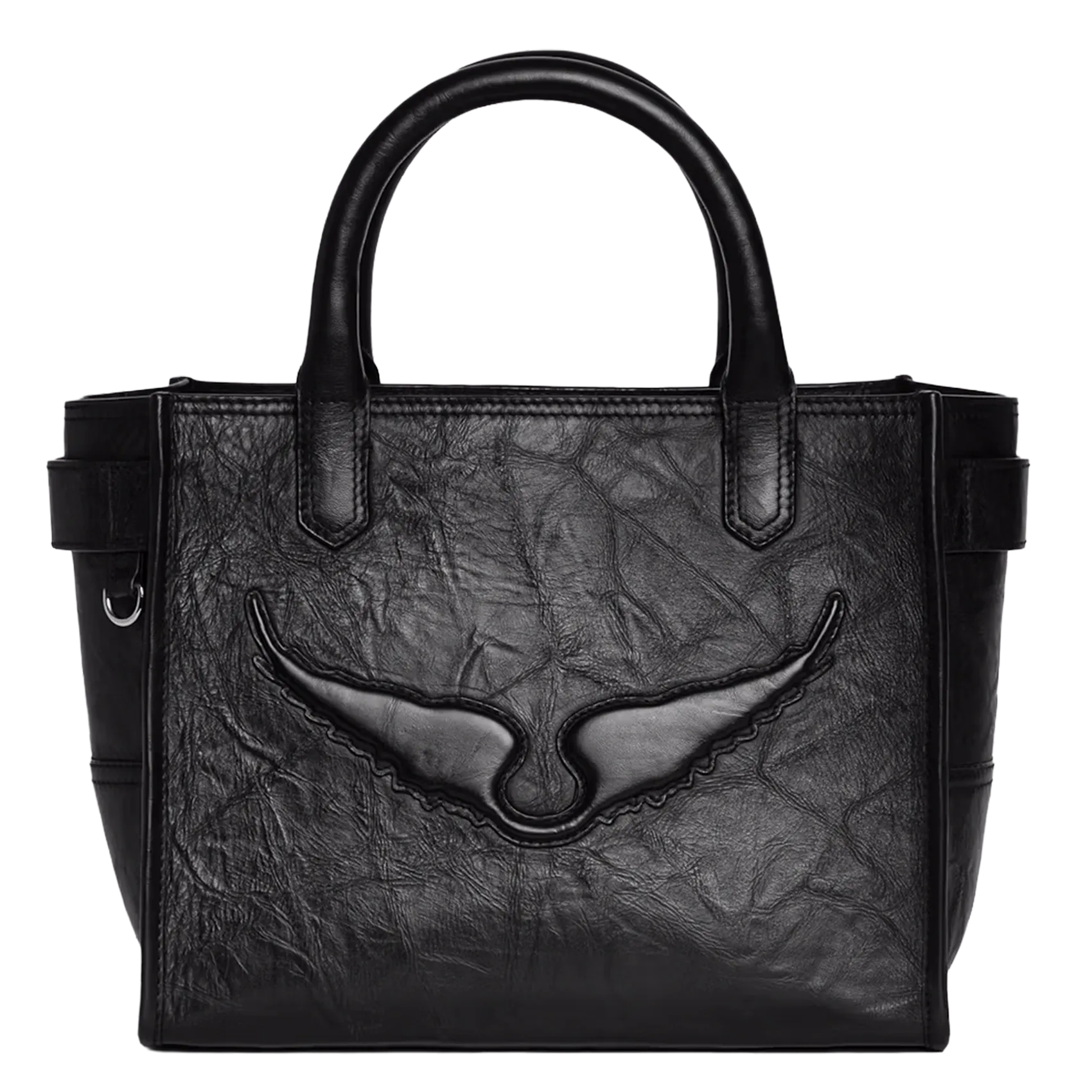 Sac à main en cuir Noir ANGEL