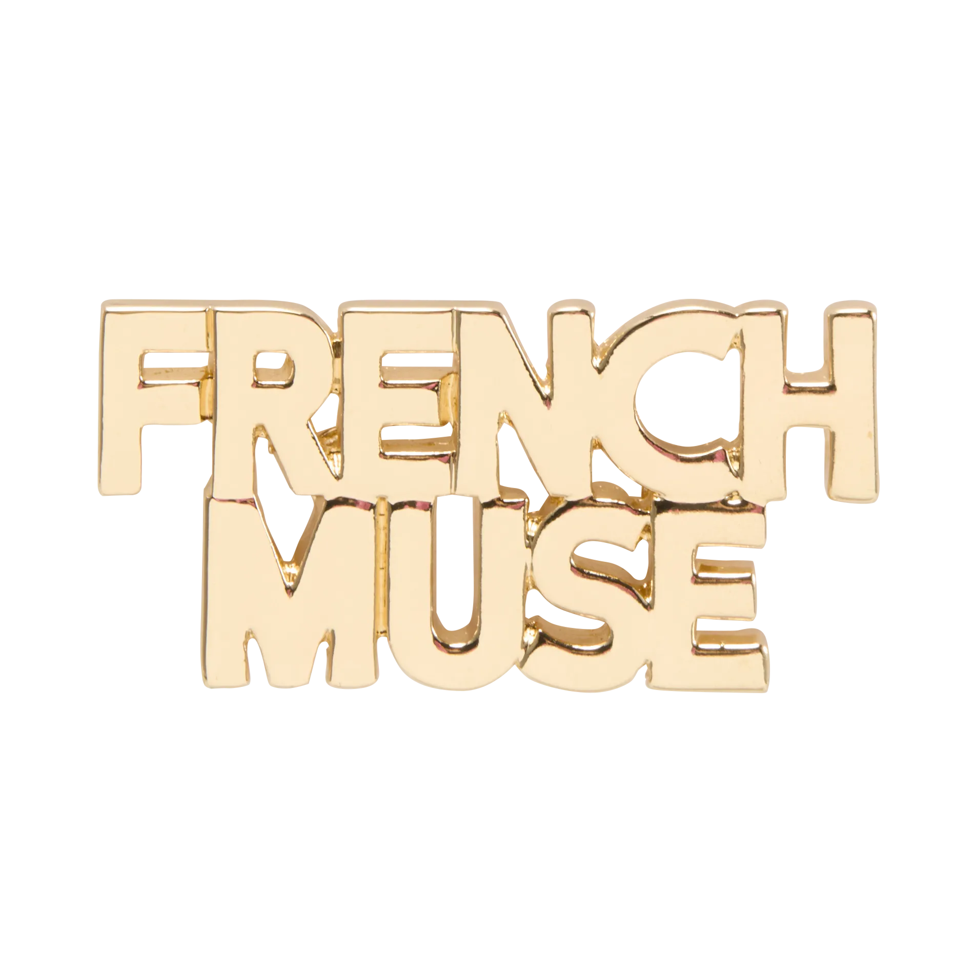 Broche fantaisie Doré