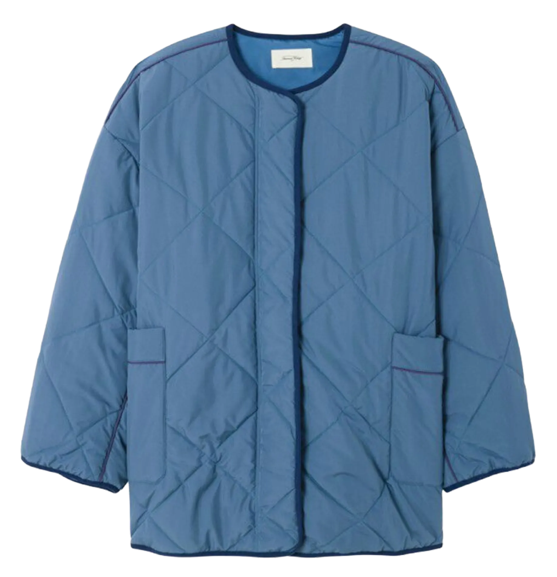 Veste oversize matelassée Bleu VOWBAY