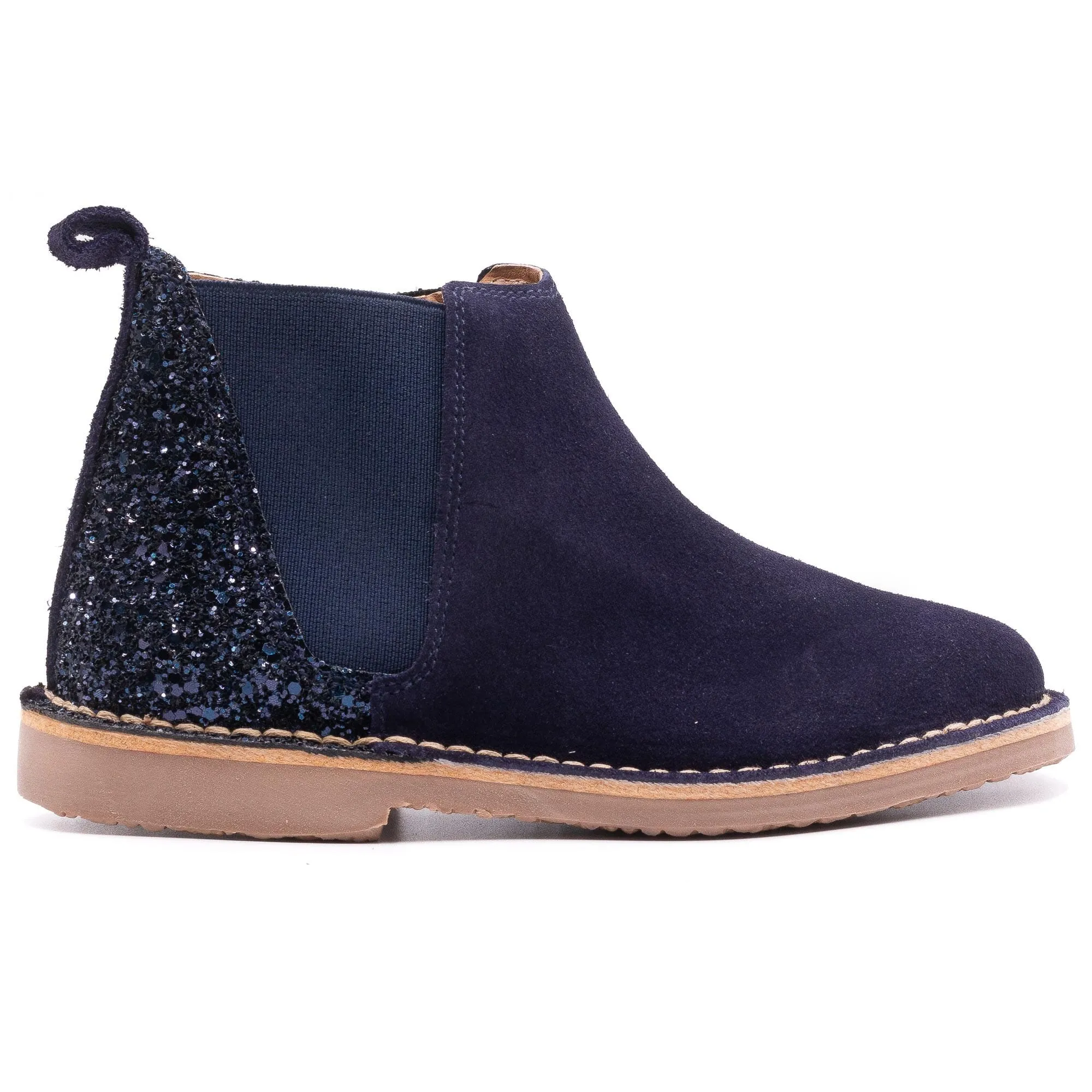 Bottines chelsea fille Bleu BONI JADE