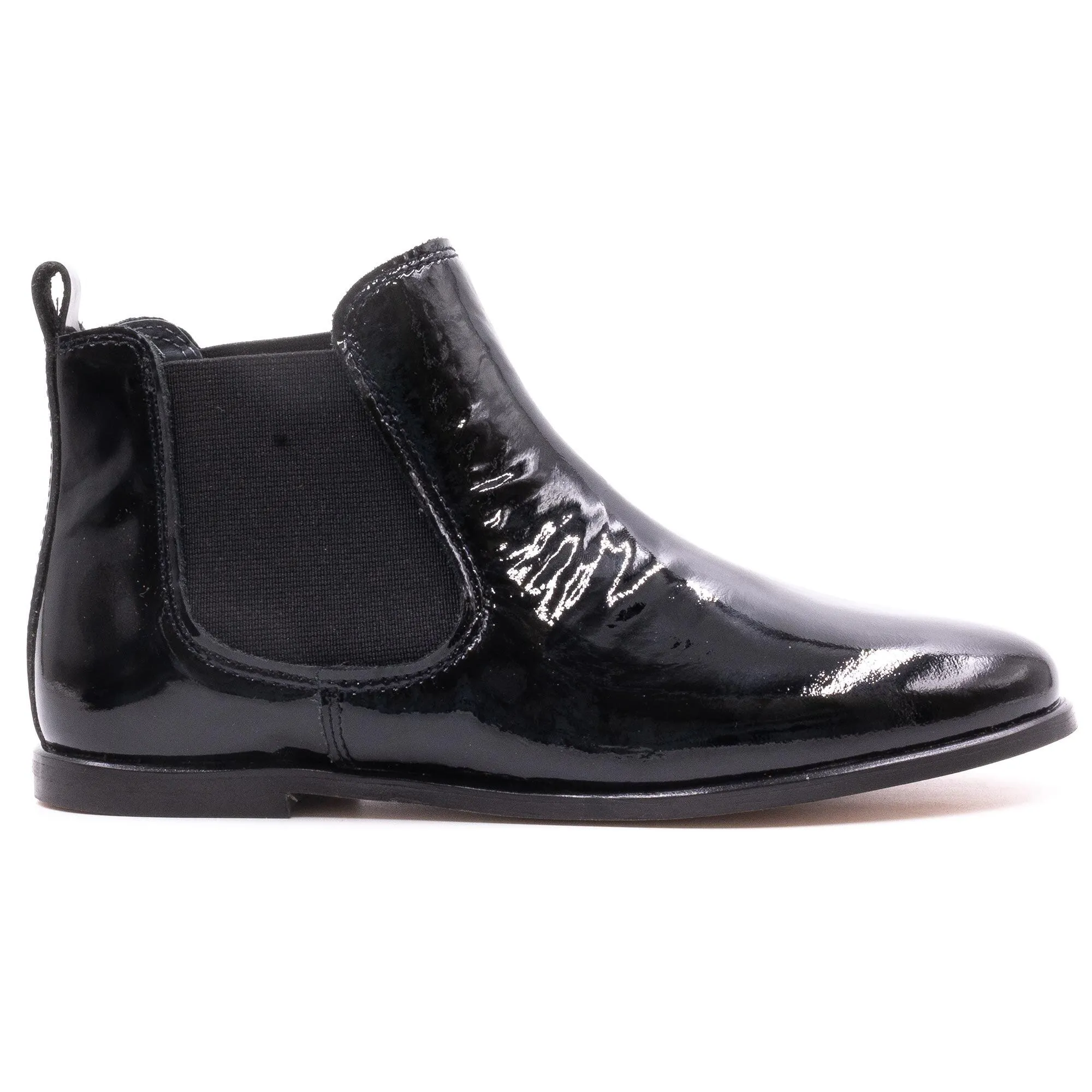 Bottines noir vernis Noir BONI GILDAS