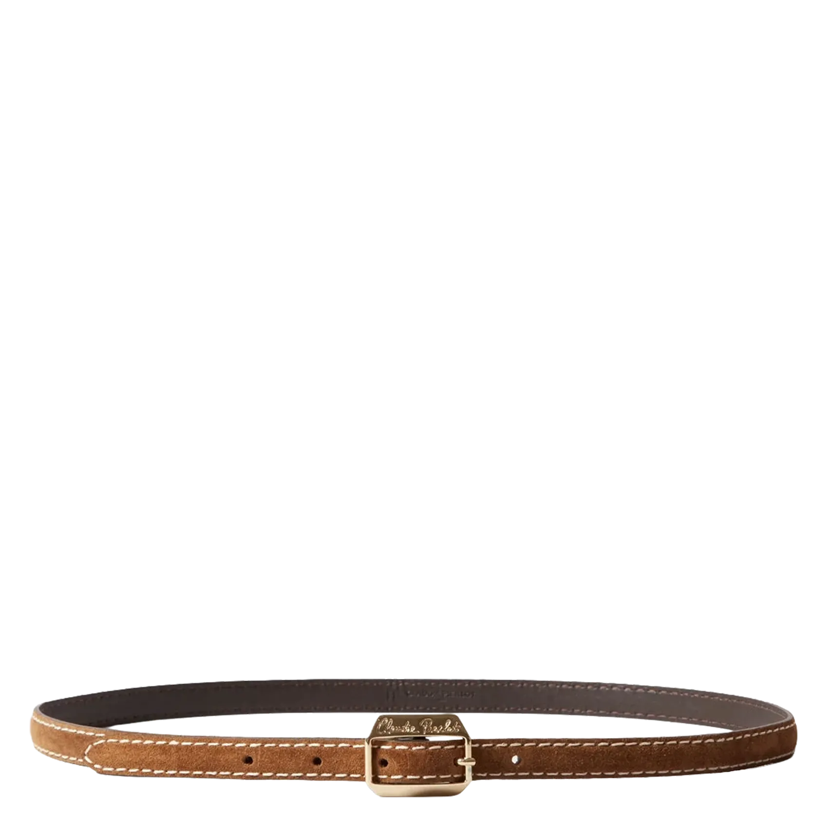 Ceinture en cuir Marron AUXINE
