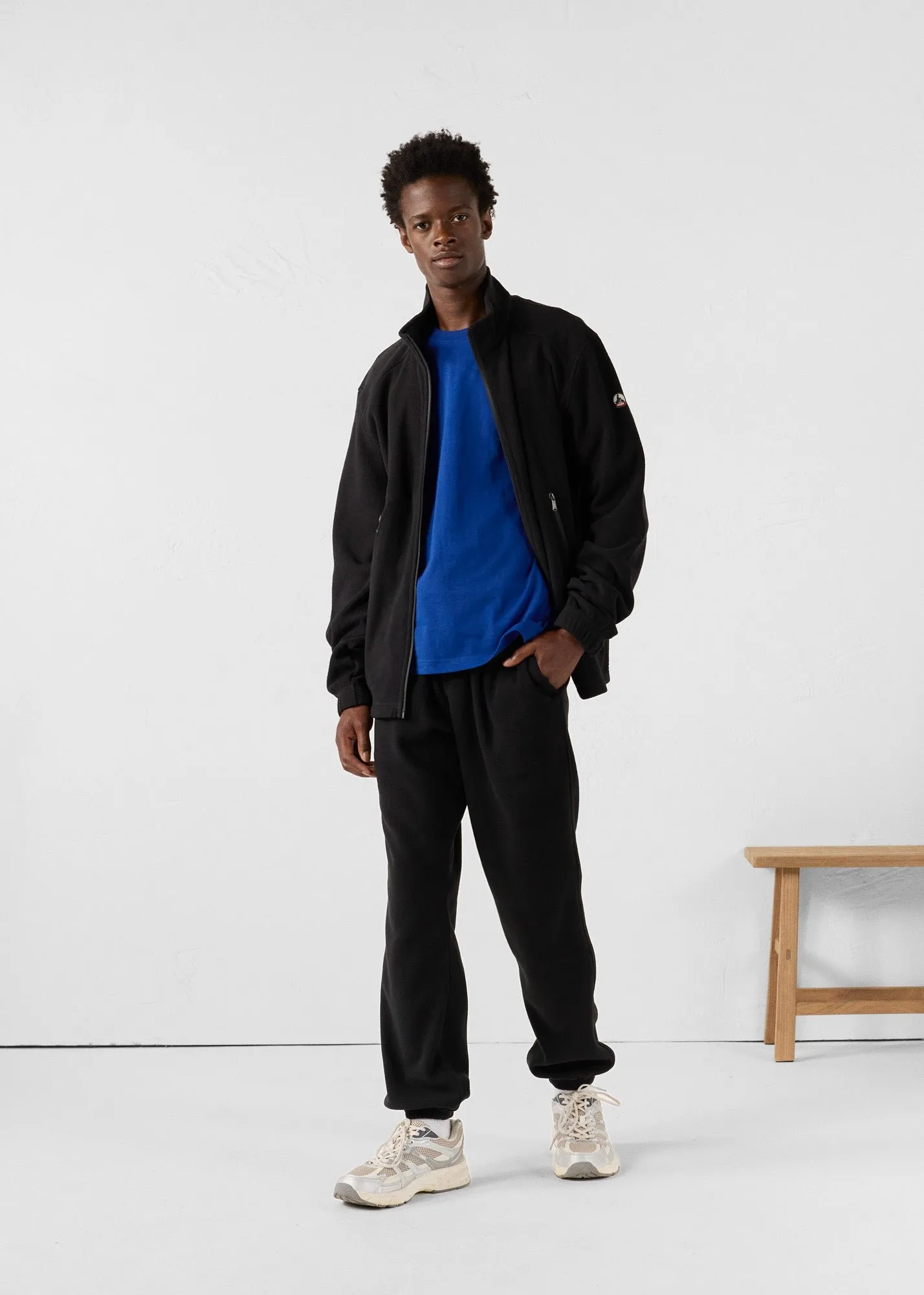 Veste zippée en polaire loid Noir