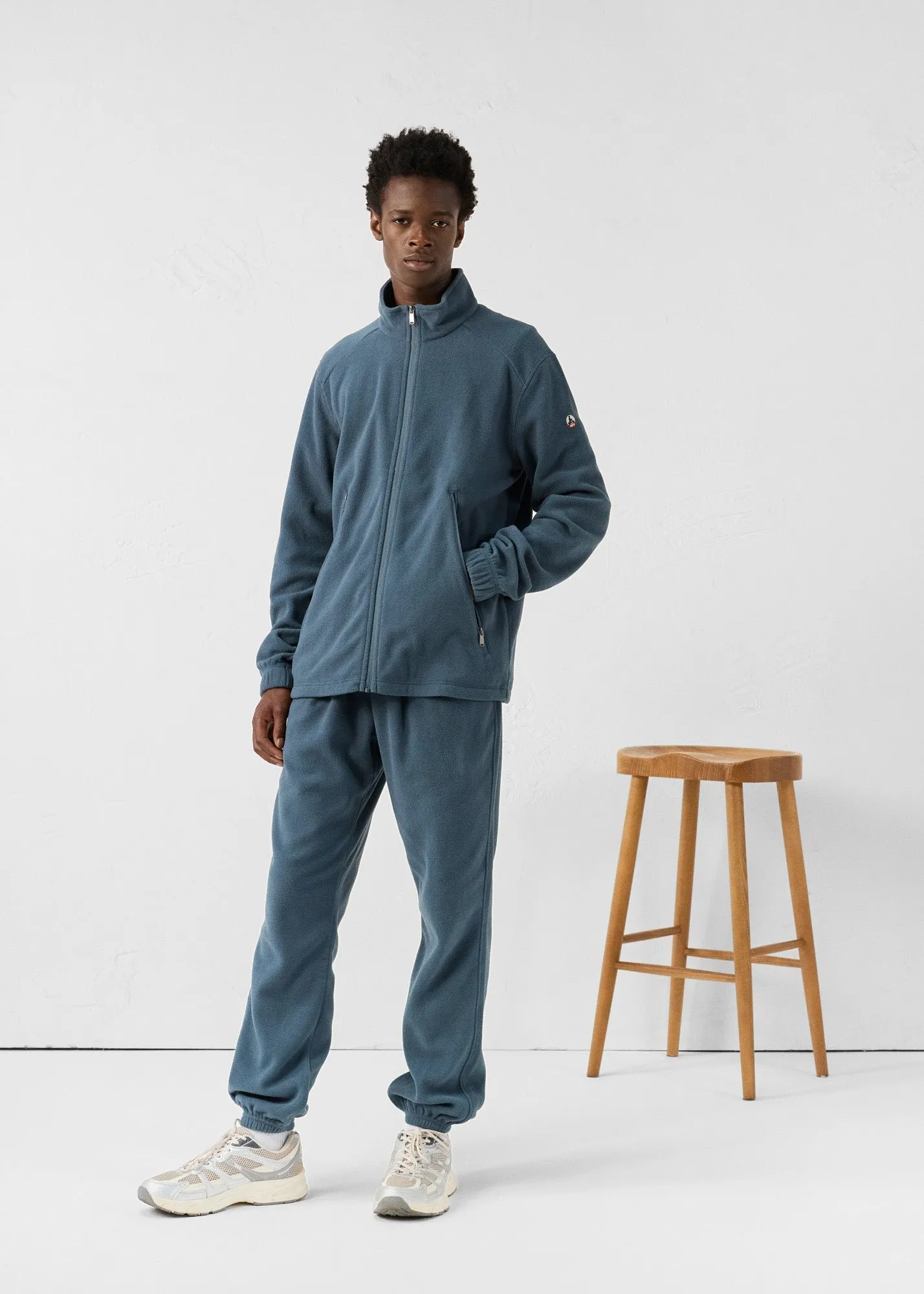 Veste zippée en polaire bluestone loid Bleu