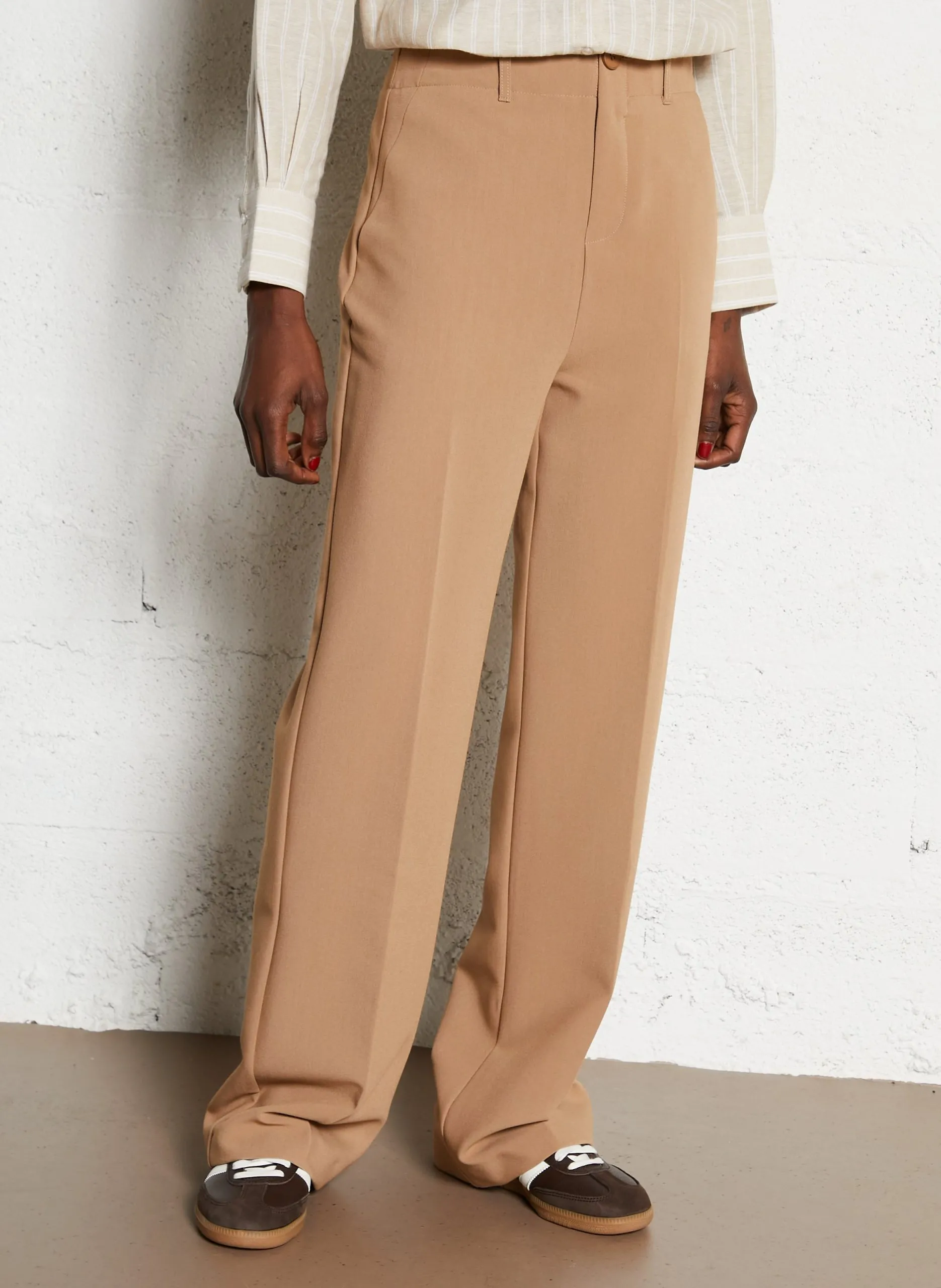 Pantalon large Marron PARISETTE