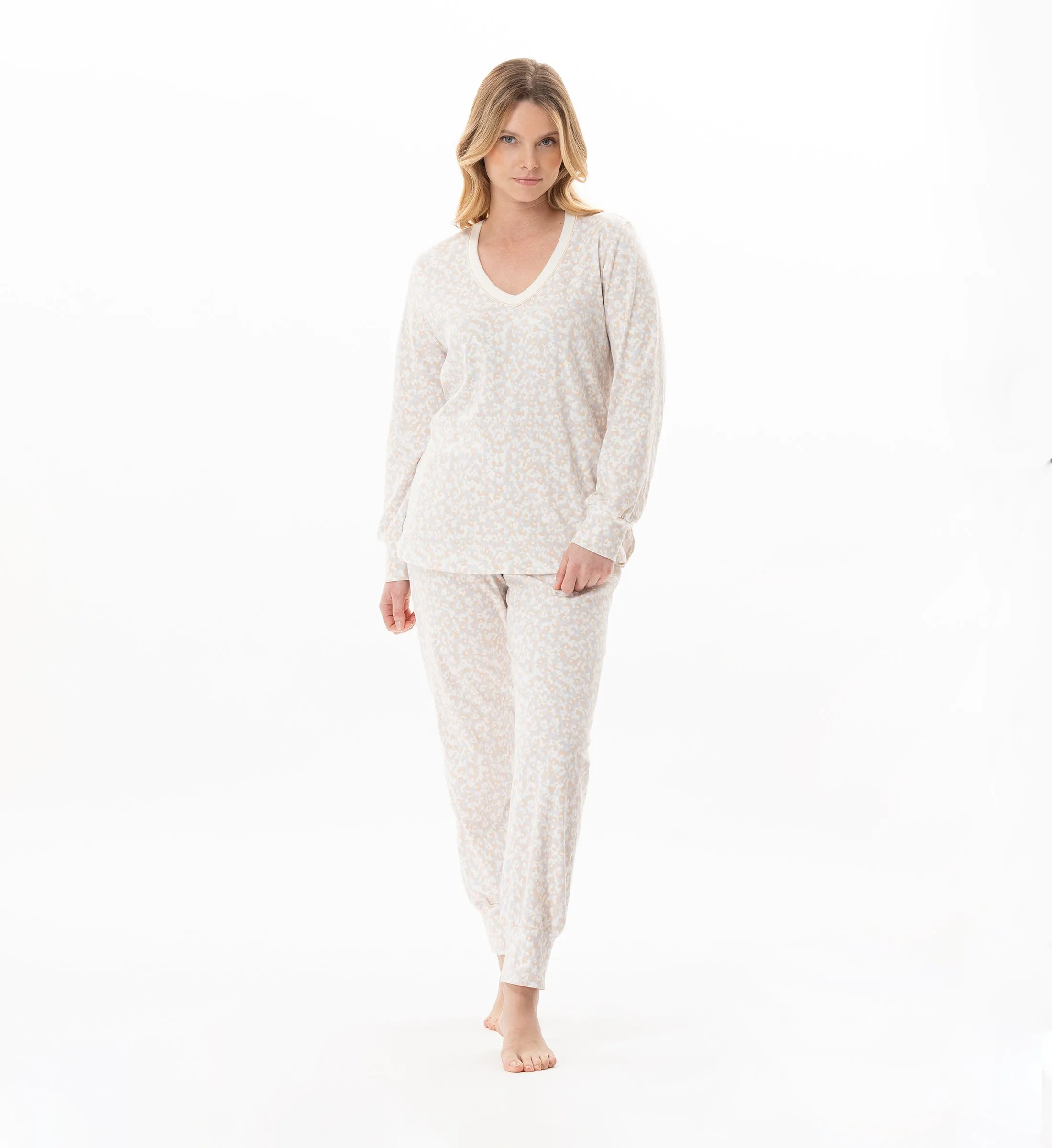 Pyjama en coton Multicolore LINETTE 102