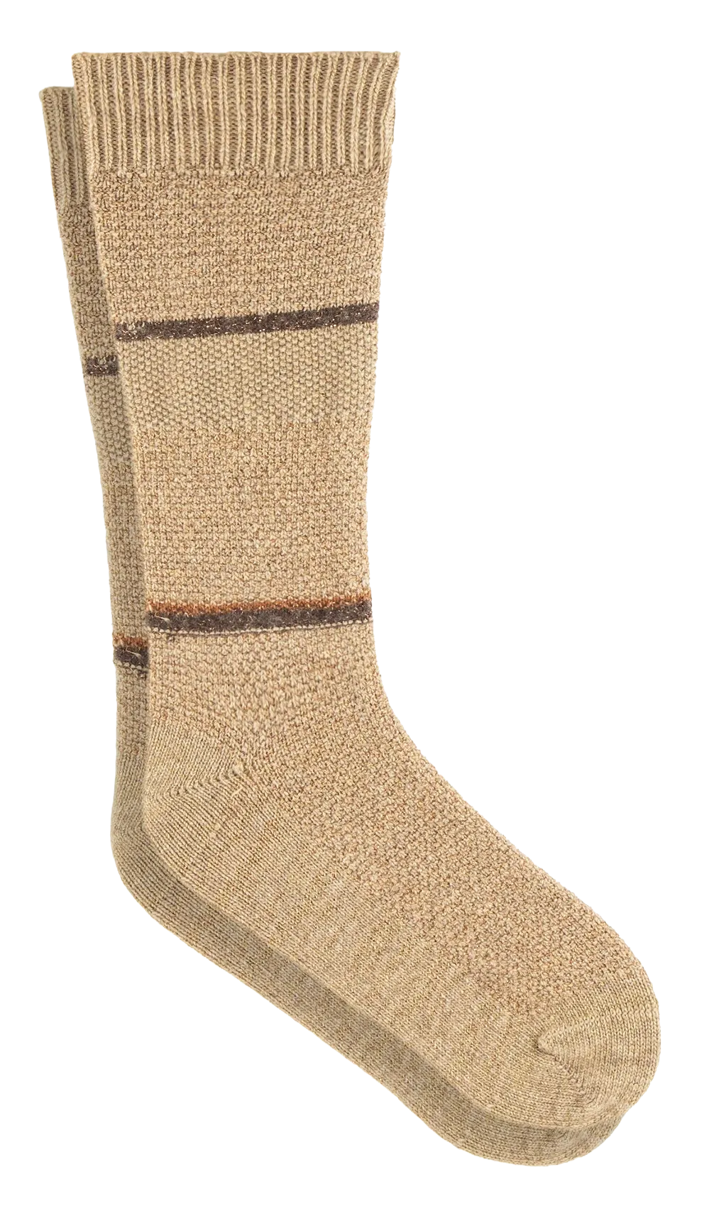 Chaussettes hautes métallisées Beige AYRAMAS