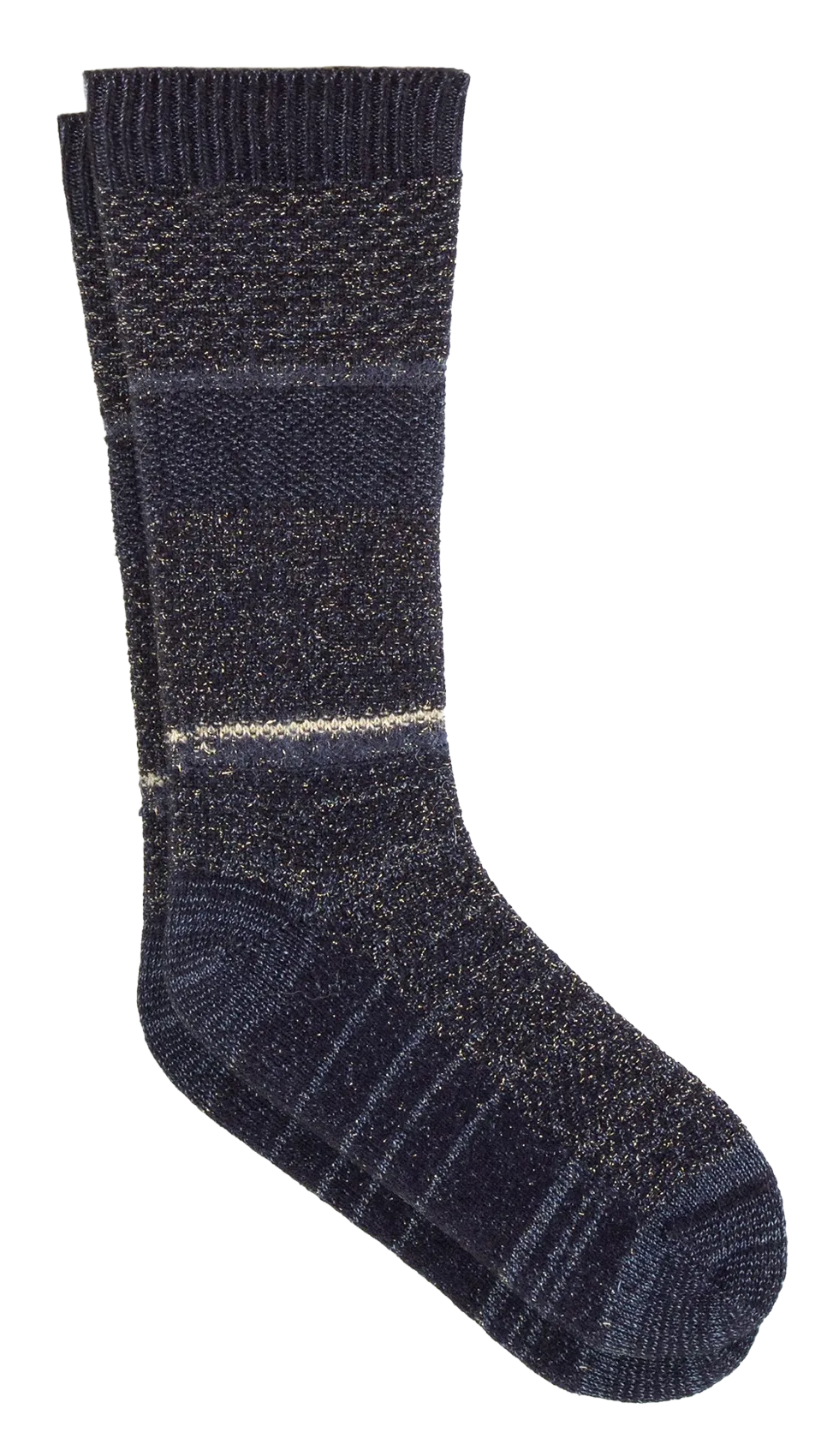 Chaussettes hautes métallisées Bleu AYRAMAS