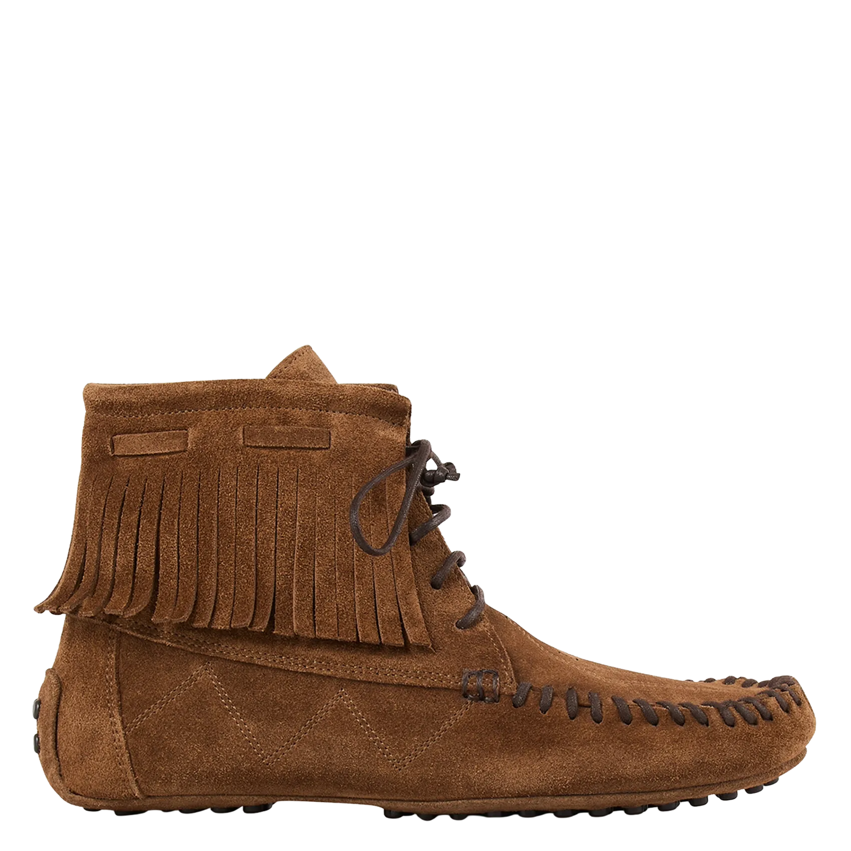 Bottines à lacets en cuir Marron CHEROKEE