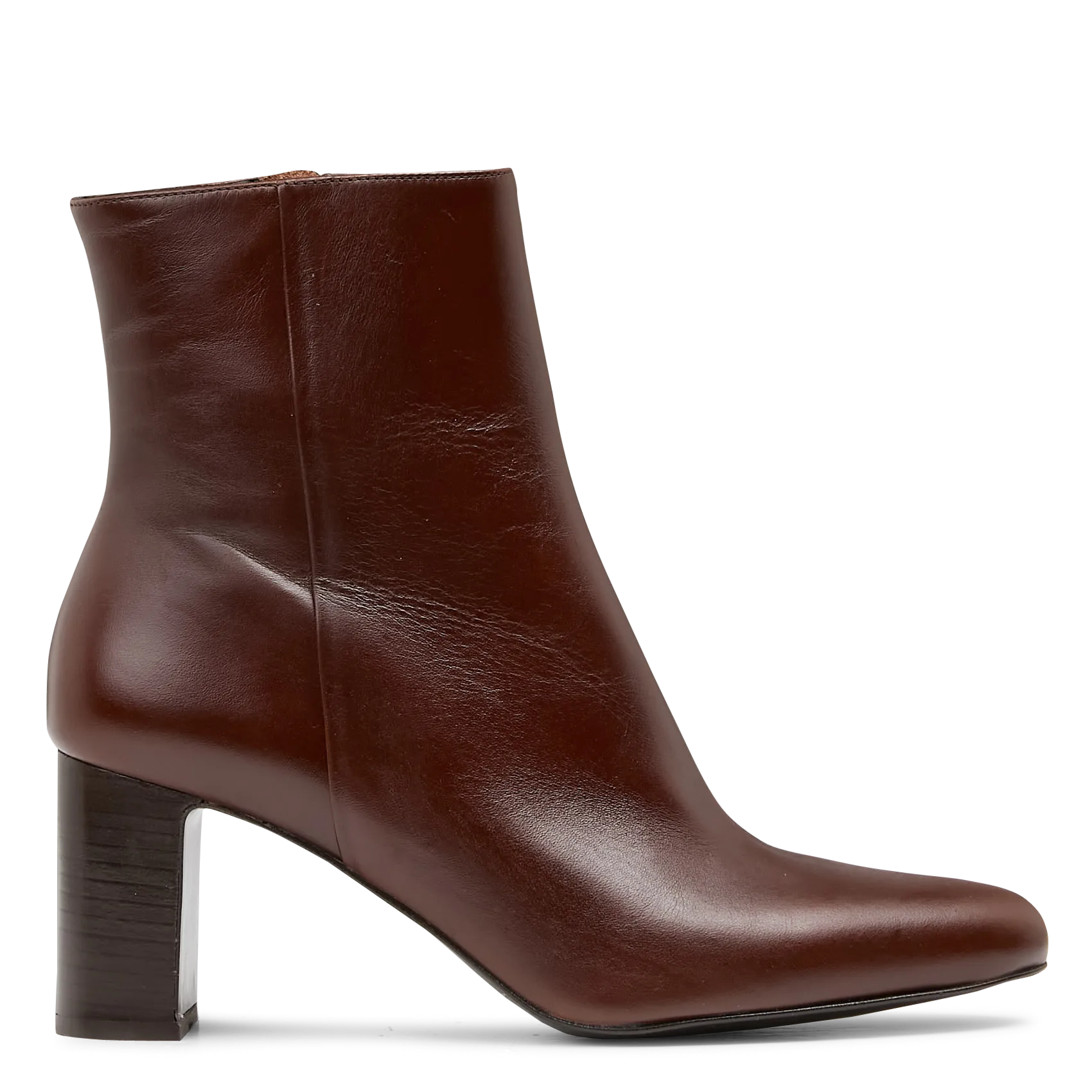 Bottines en cuir Marron GEORGIA