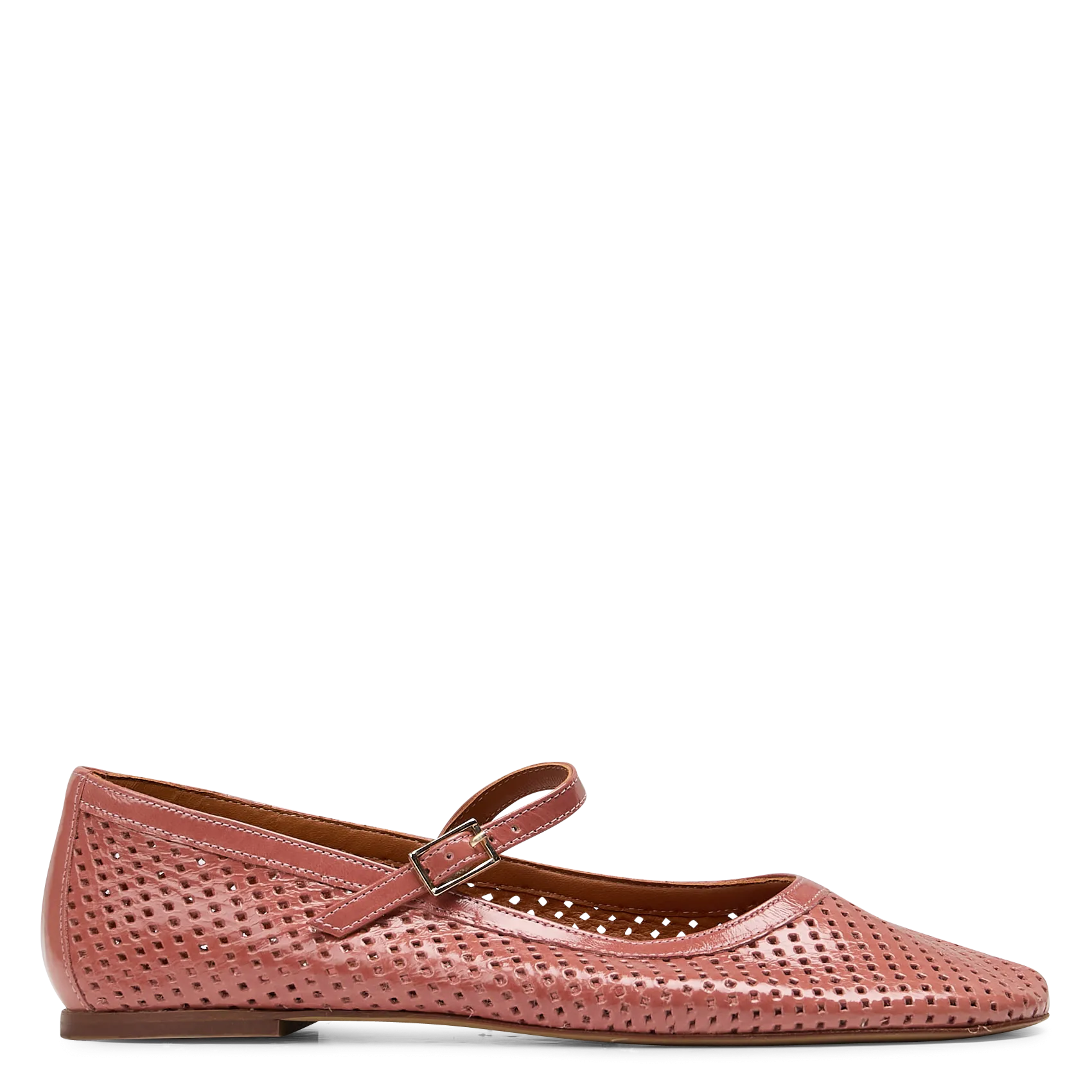 Ballerines en cuir Rose VICTOIRE