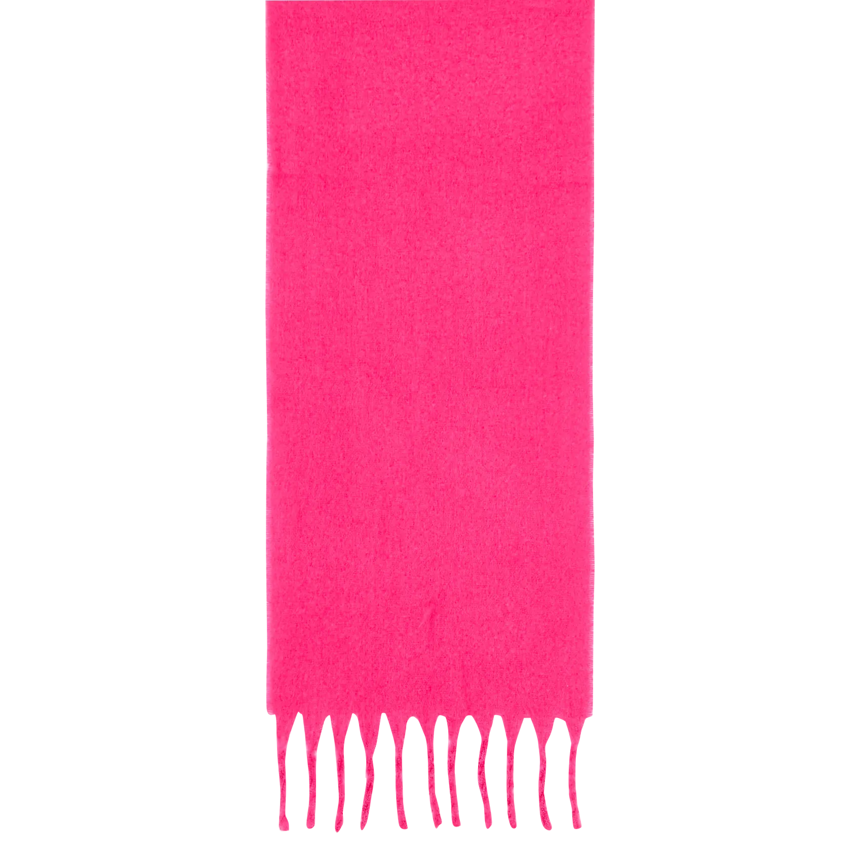 Echarpe longue à franges Violet NIKITA