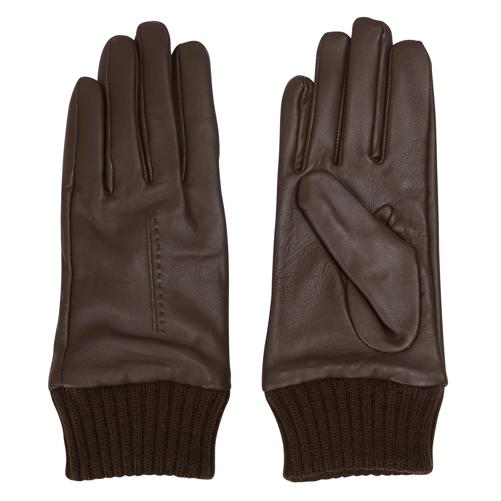 Gants en cuir Marron WILL