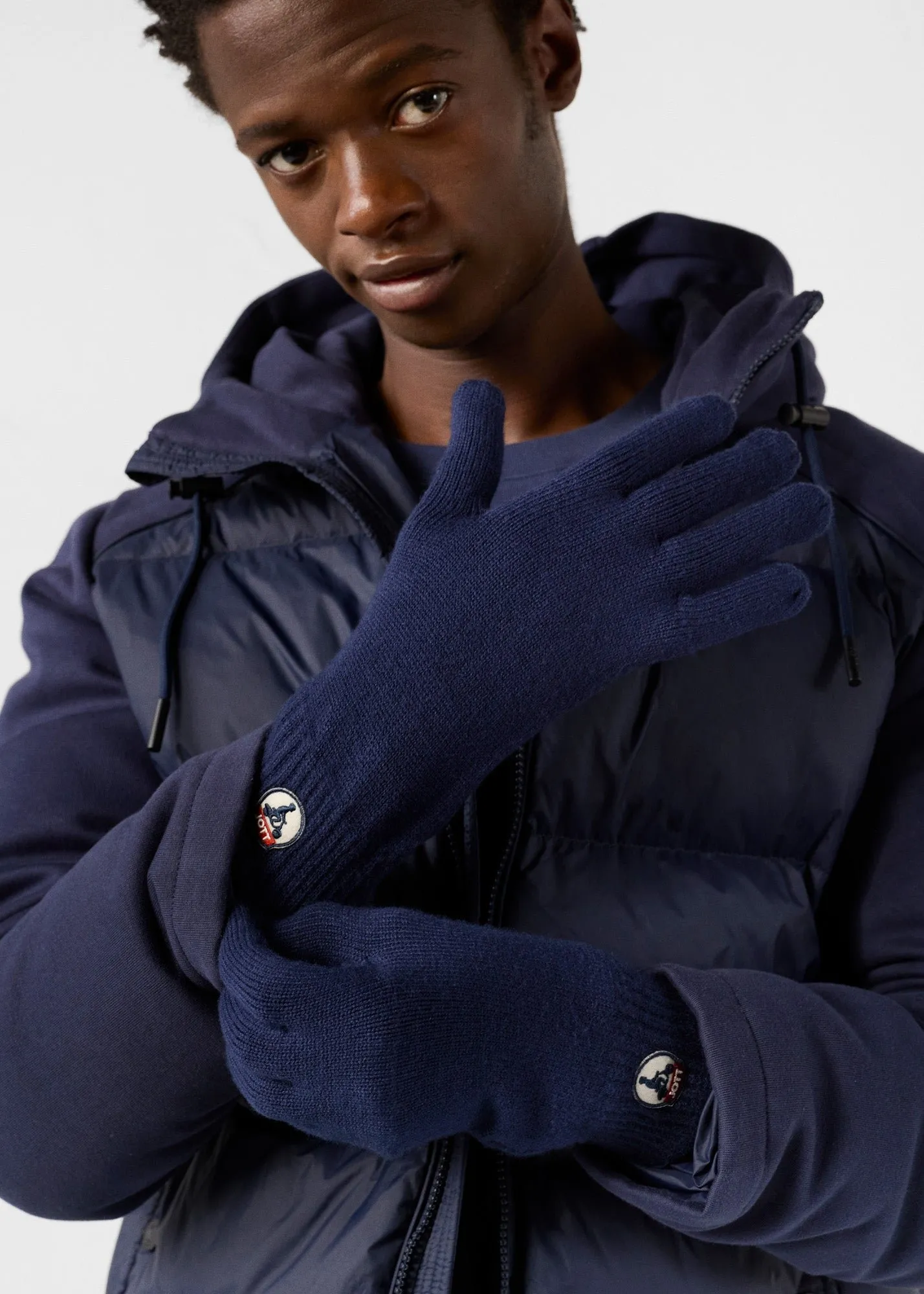 Gants tricotés gabby 2.1 Bleu