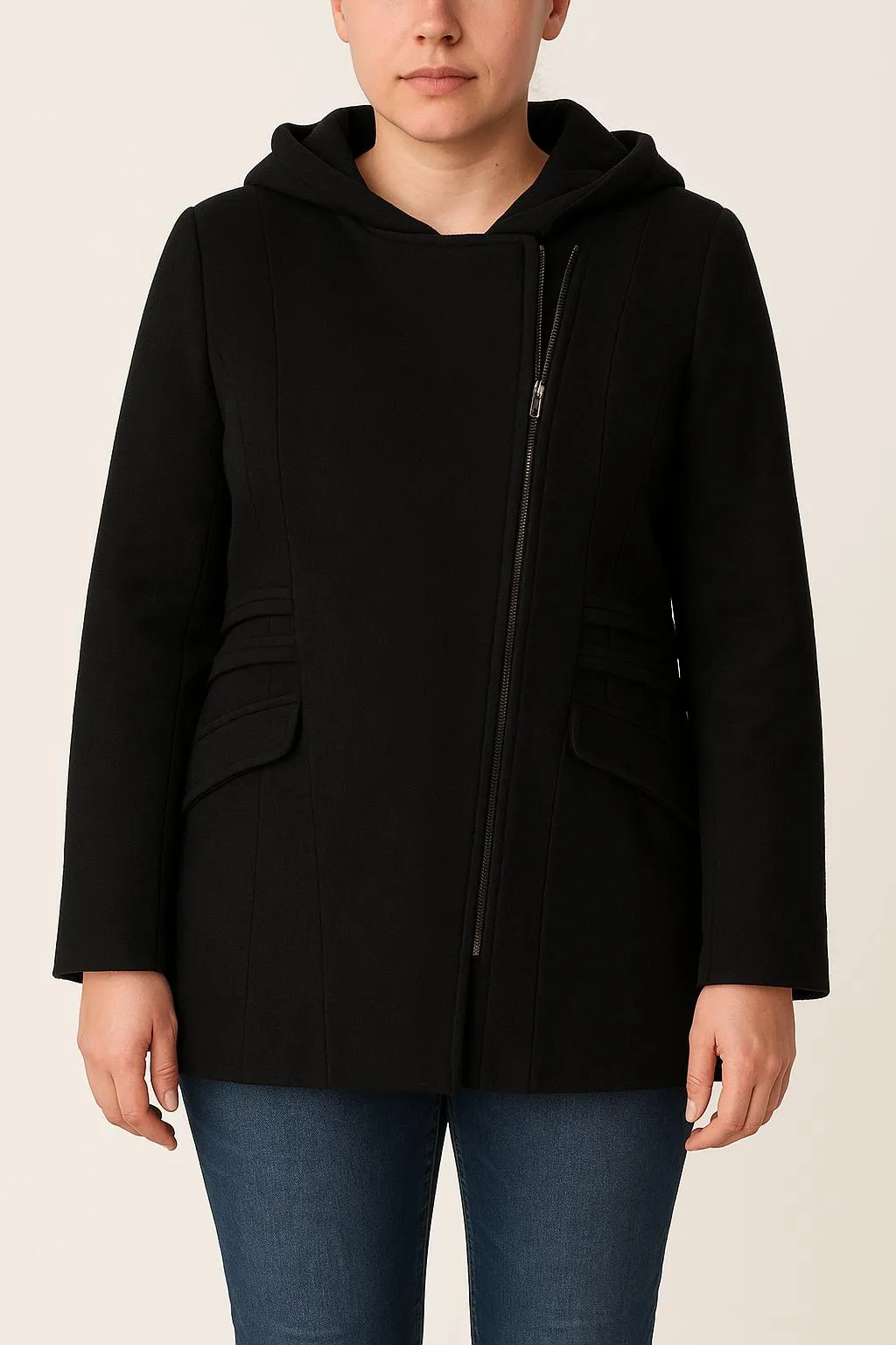 Manteau long Noir