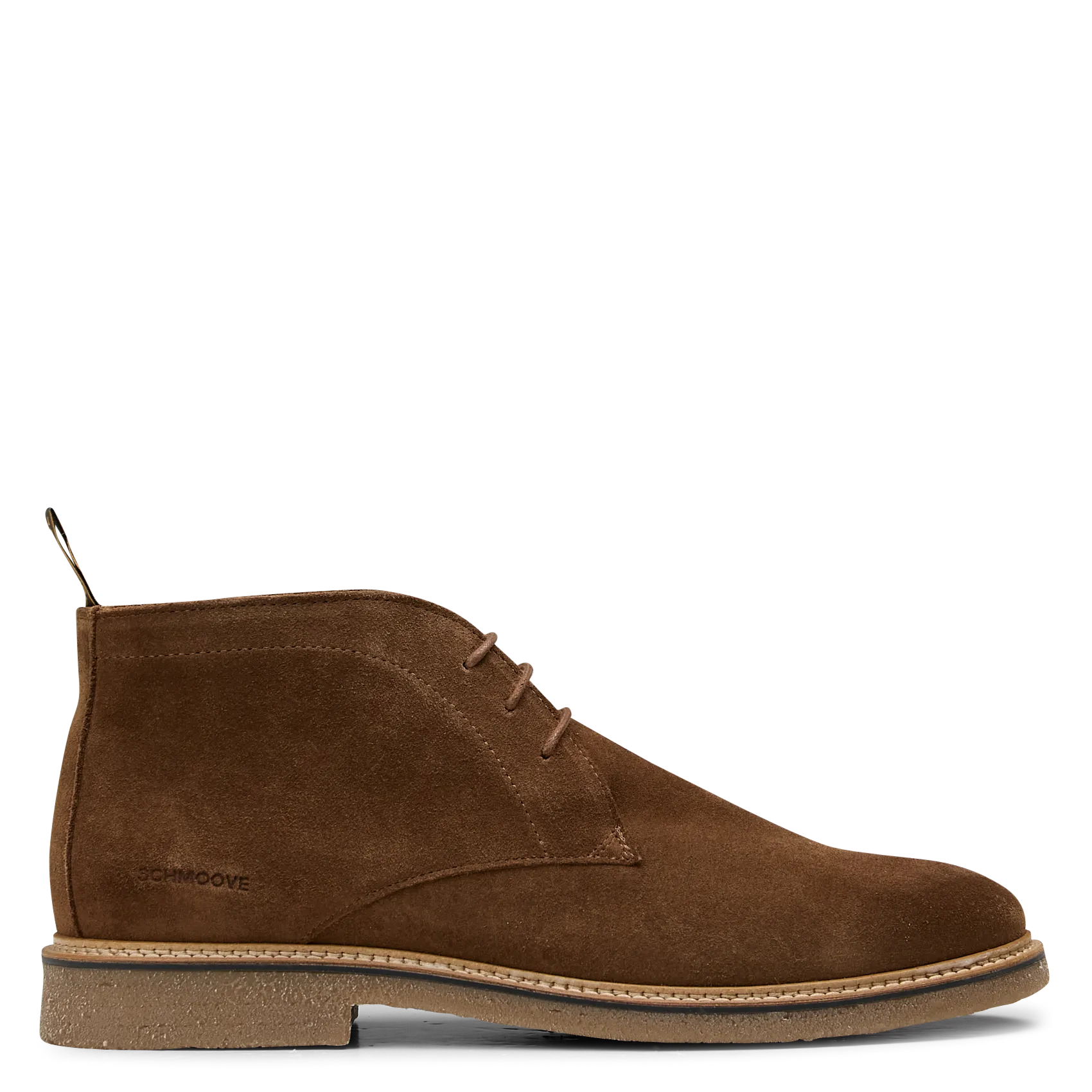 Boots à lacets en cuir suédé Marron DUBLIN