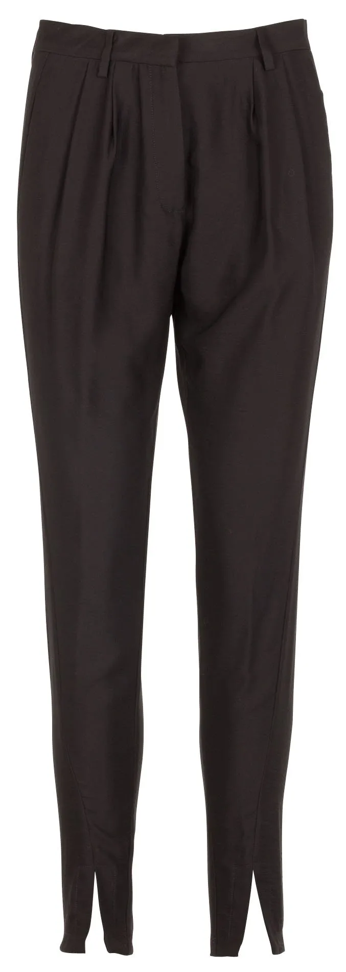 Pantalon droit en twill Dayo Noir