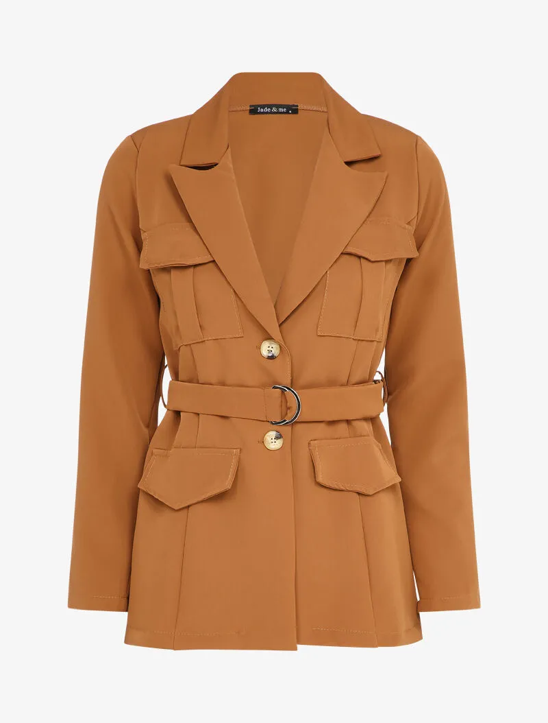 Veste style saharienne - Camel