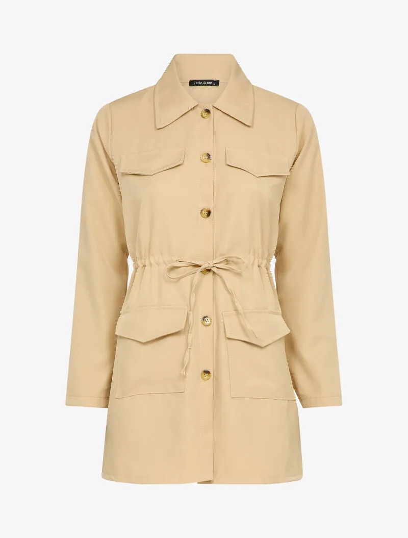 Veste style saharienne - Beige
