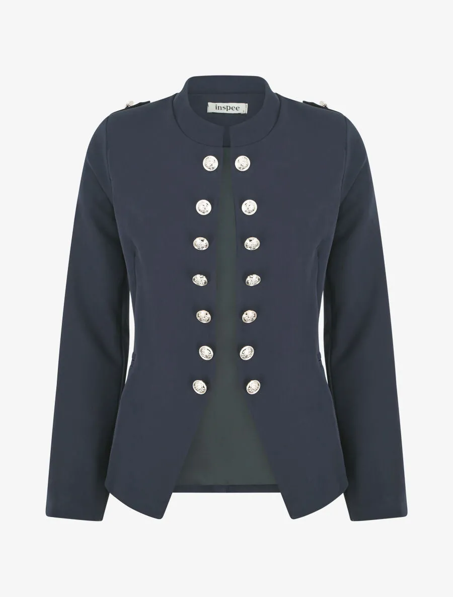 Veste droite style officier - Marine