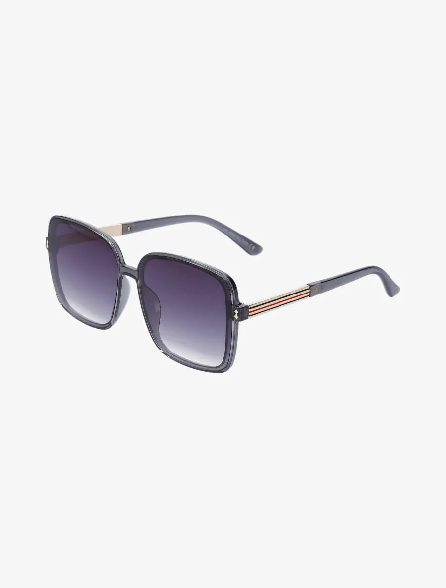 Lunettes de soleil carrés oversize - Violet