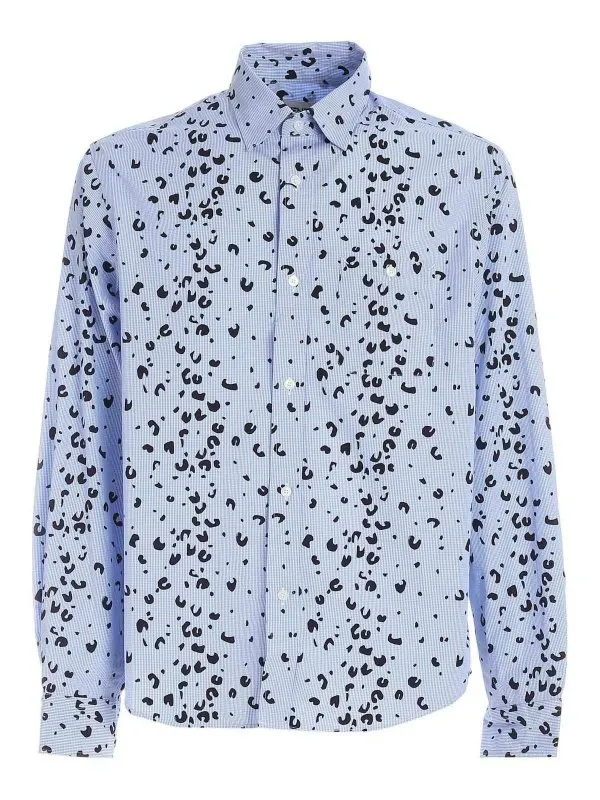 Kenzo Chemise - Bleu Clair - Bleu Clair - Homme | FB55CH4019LT65