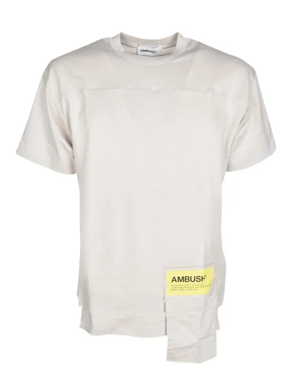Ambush T-Shirt - Beige - Beige - Homme | BMAA004F20JER0016100