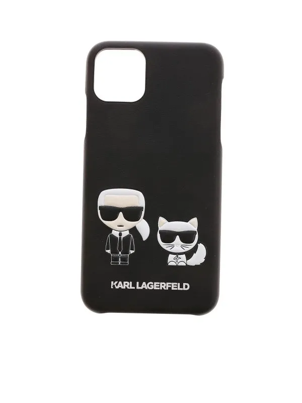 Karl Lagerfeld Étui - Karl And Choupette Iphone11 | CG200022BLACK