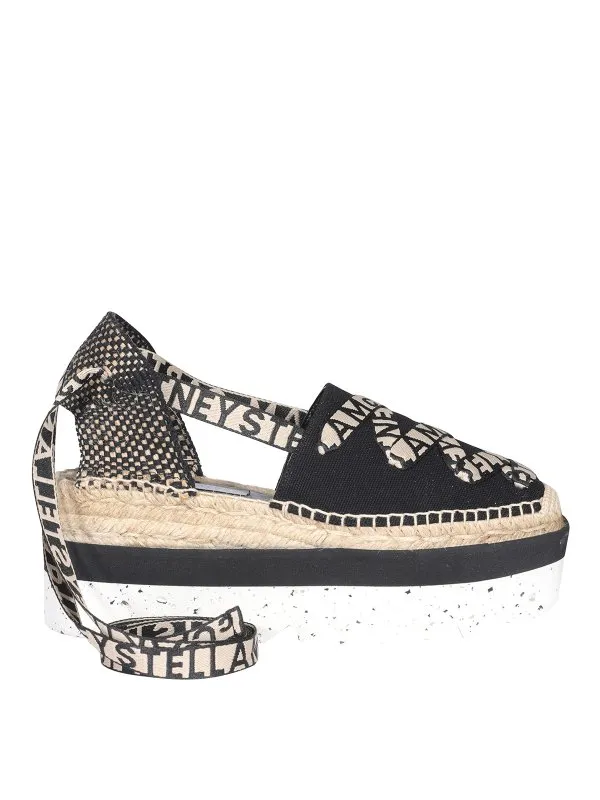 Stella Mccartney Espadrilles - Gaia - Noir | 800159N02221073