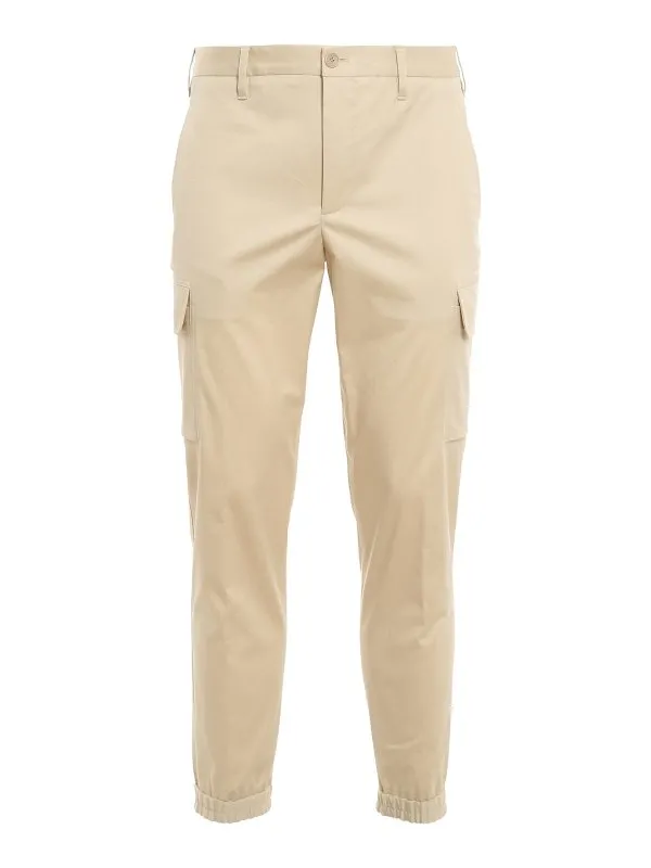 Neil Barrett Pantalons Décontractés - Beige | PBPA827Q011427