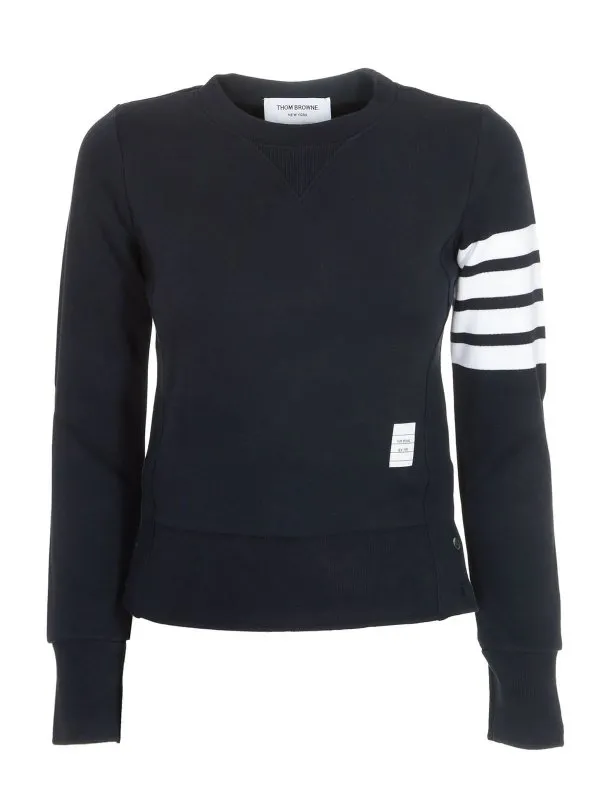 Thom Browne Sweat-Shirts - 4 Bar - Bleu - Femme | FJT002A00535415