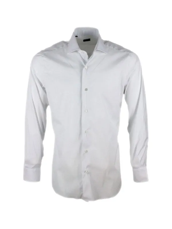 Barba Chemise - Blanc - Blanc - Homme | I1U132PZ1800 | thebs.com