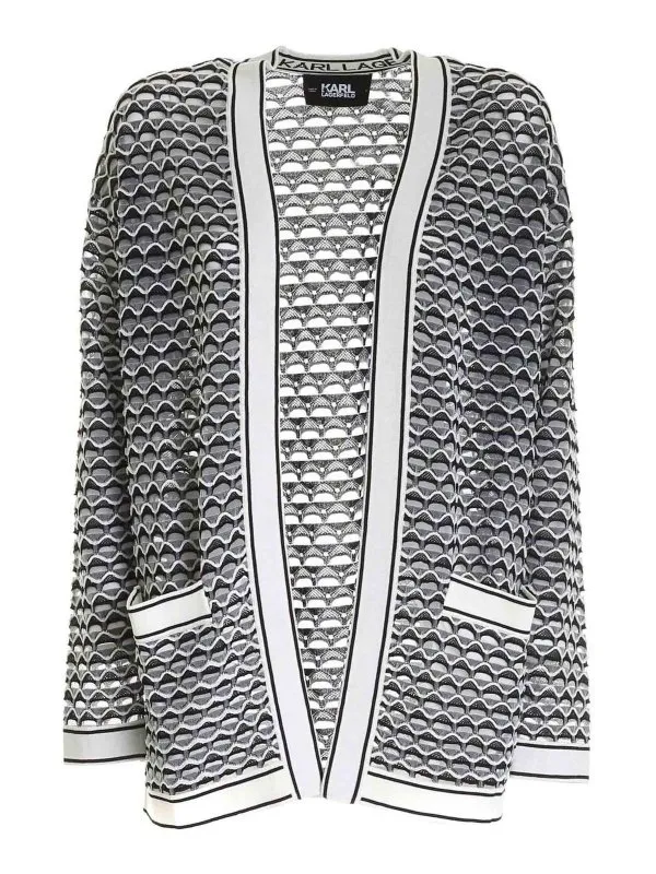 Karl Lagerfeld Cardigan - Noir - Noir - Femme | 211W2006101