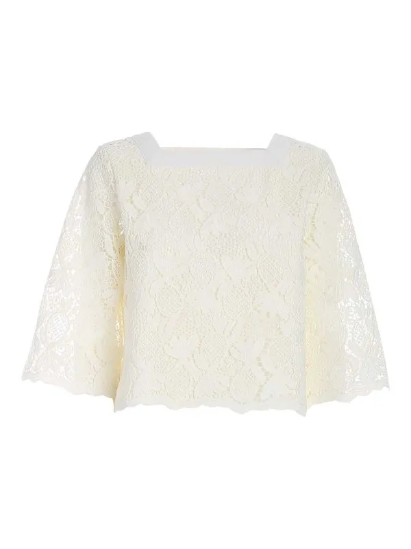 See by Chloé Blouse - Blanc - Blanc - Femme | CHS21SHT50037114