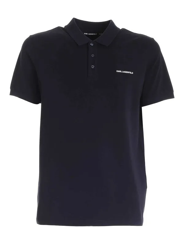 Karl Lagerfeld Polo - Bleu - Bleu - Homme | 745015511221690