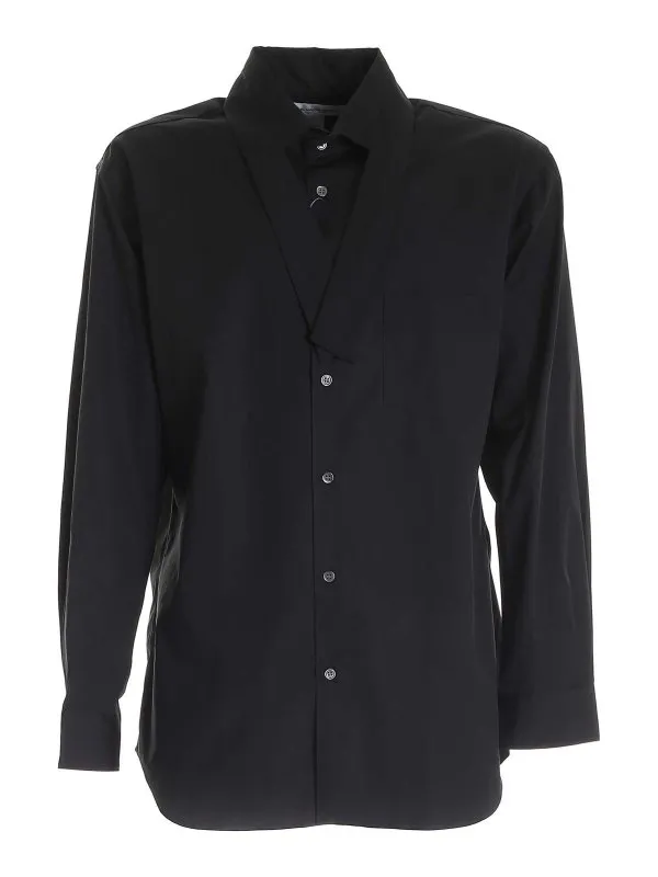 Comme Des Garcons Shirt Chemise - Noir - Noir - Homme | FGB0321
