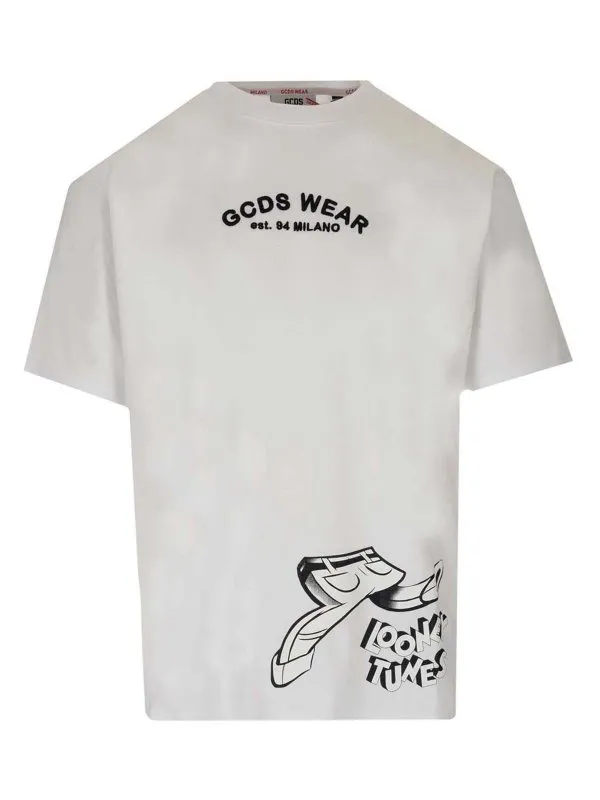 Gcds T-Shirt - Looney Tunes - Blanc - Homme | WB22M02005101