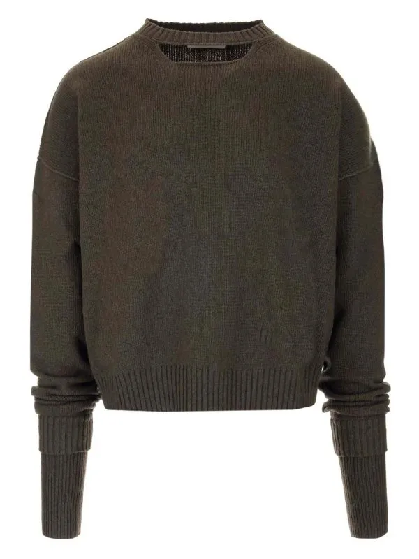 Ambush Pull Col Rond - Vert - Vert - Homme | BMHE013F21KNI0015656