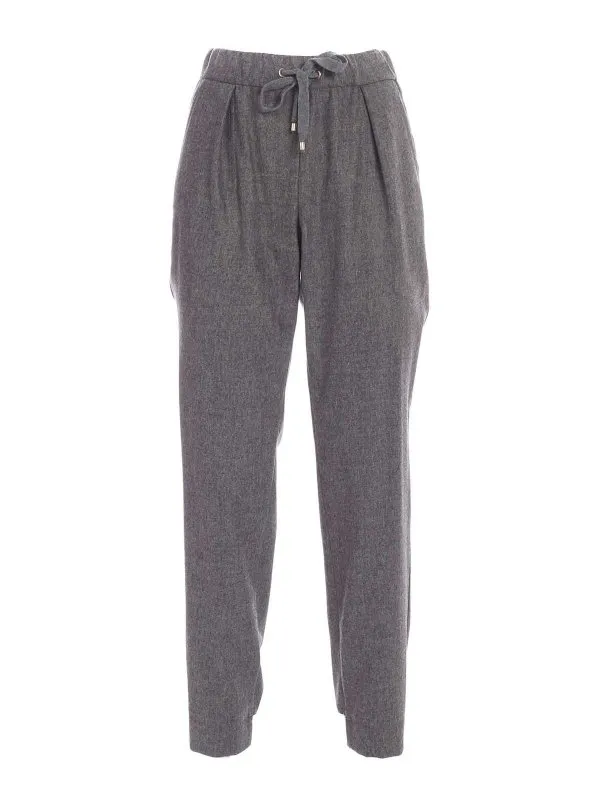 Lorena Antoniazzi Pantalons Décontractés - Gris | I2141PA12B32730946