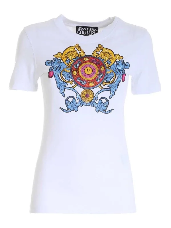 Versace Jeans Couture T-Shirt - Regalia - Blanc | 71HAHT17CJ00O003