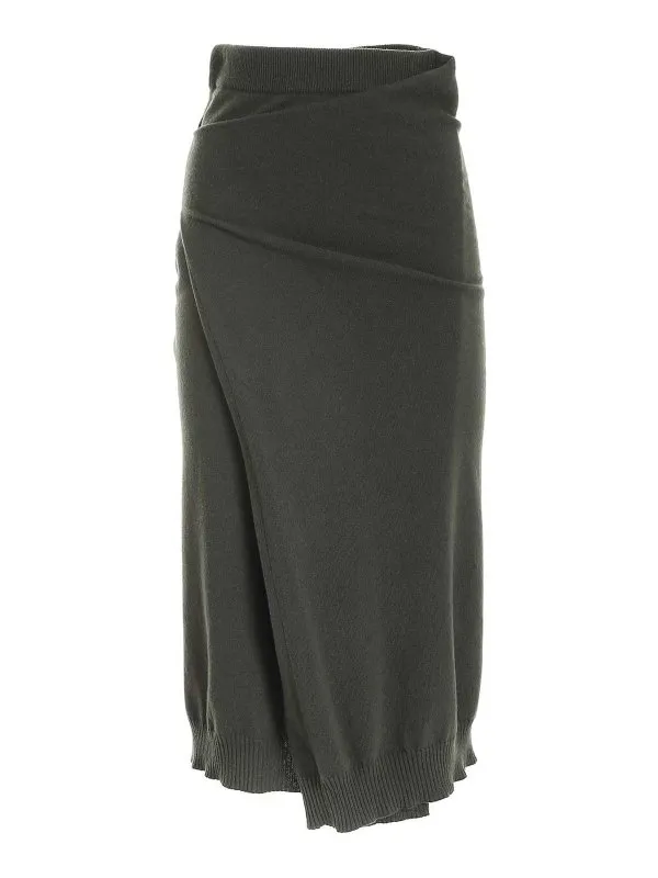 Kenzo Jupe Midi - Vert - Vert - Femme | FB62JU6023AD51