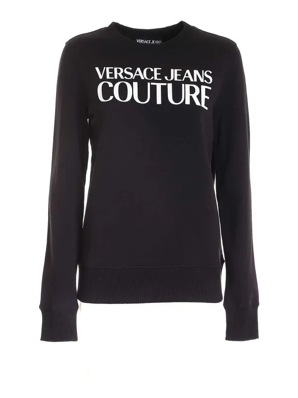 Versace Jeans Couture Sweat-Shirts - Noir - Noir | 71HAIF01CF00F899