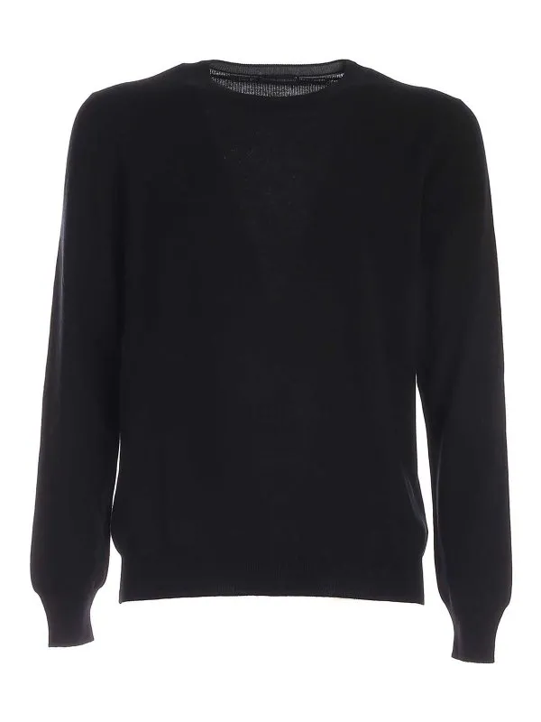 Paolo Fiorillo Pull Col Rond - Noir - Noir - Homme | 5516714290099