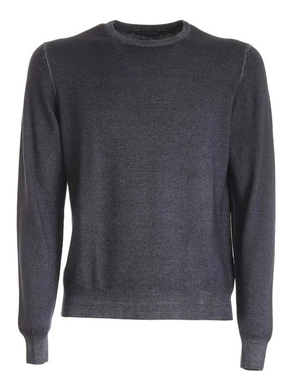 Paolo Fiorillo Pull Col Rond - Gris - Gris - Homme | 5516722792914