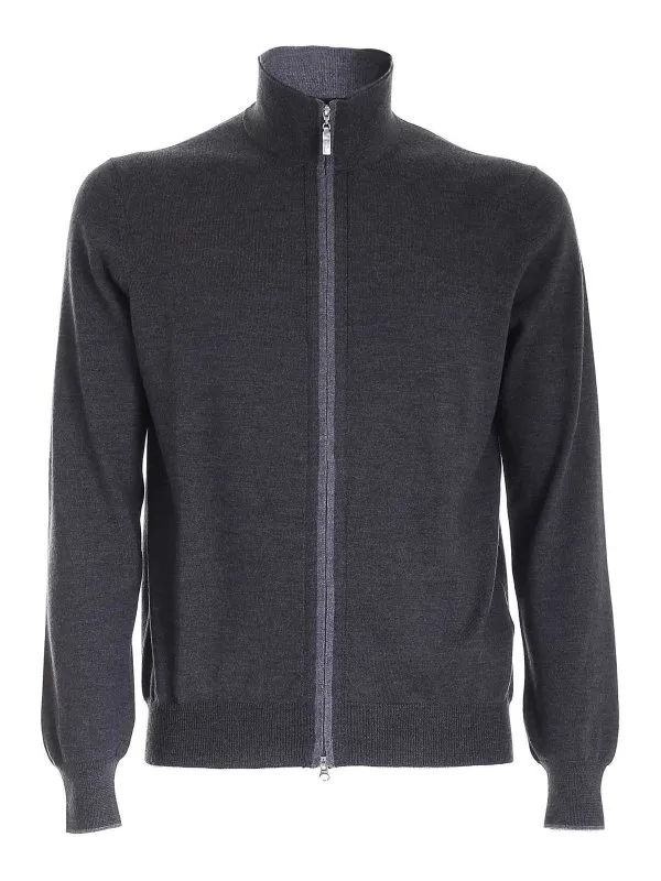 Paolo Fiorillo Cardigan - Gris - Gris - Homme | 5714214223098