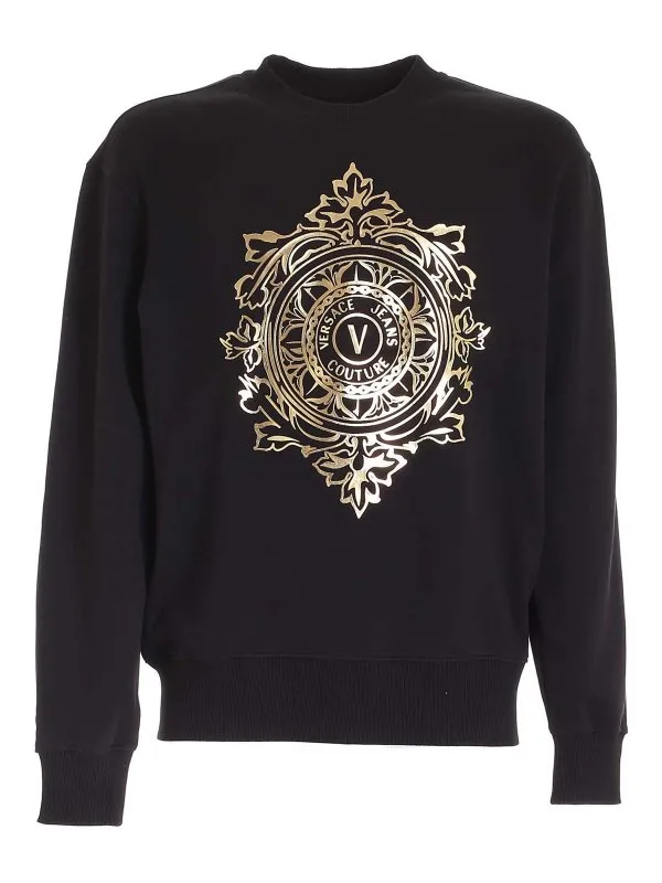 Versace Jeans Couture Sweat-Shirts - Noir - Noir | 71GAIF05CF00FG89