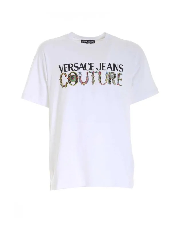 Versace Jeans Couture T-Shirt - Regalia - Blanc | 71GAHF04CJ00F003